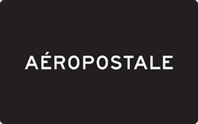 Aéropostale gift card