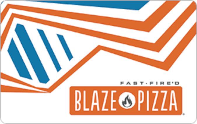 Blaze Pizza gift card