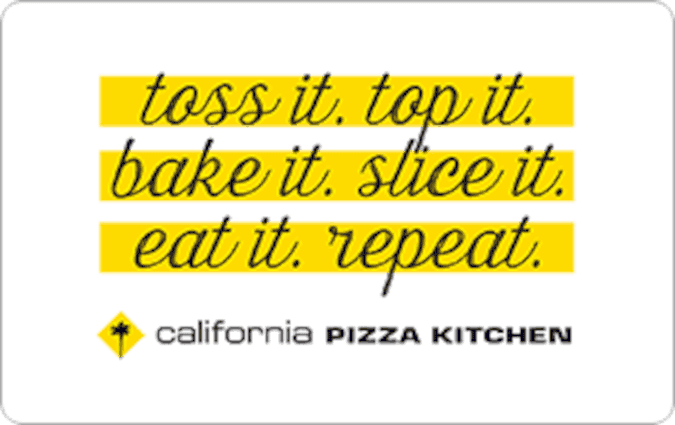 California Pizza Kitchen gift card