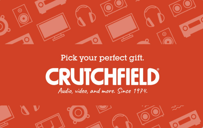 Crutchfield gift card