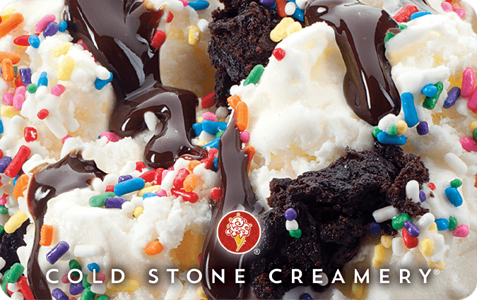 Cold Stone Creamery  gift card