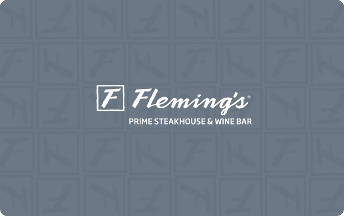 Fleming's Prime Steakhouse & Wine Bar gift card