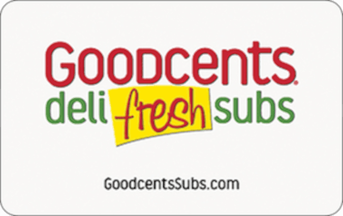 Goodcents Deli Fresh Subs gift card