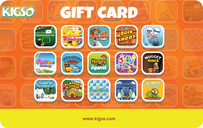 Kigso Games gift card