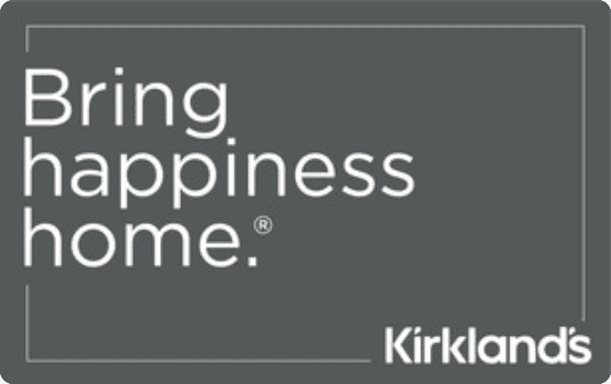 Kirkland's gift card