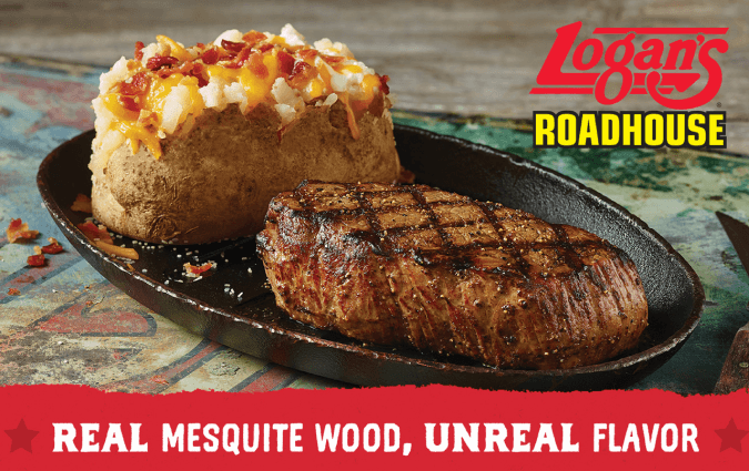 Logan's Roadhouse gift card