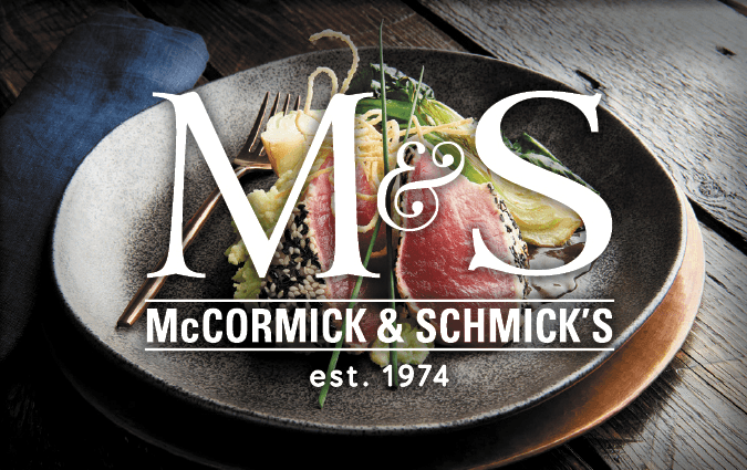 McCormick & Schmick’s Restaurant gift card