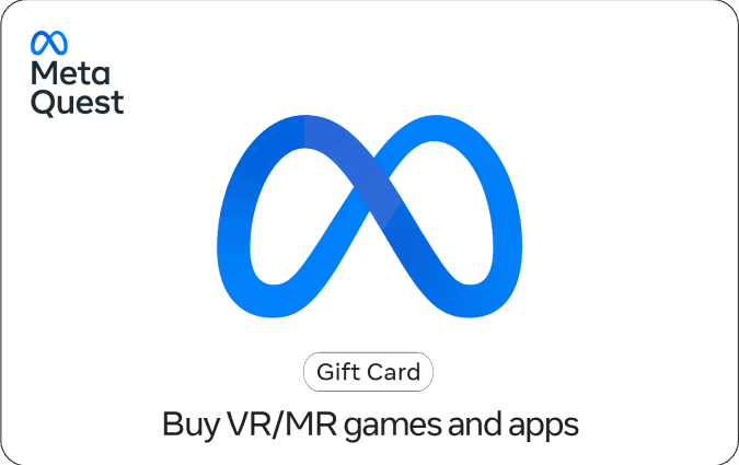 Meta Quest gift card
