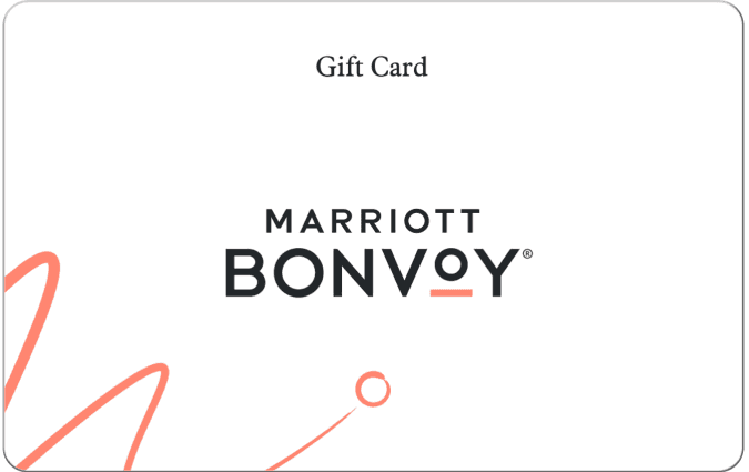 Marriott gift card