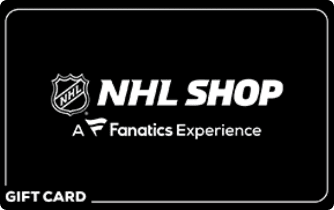 NHL Shop gift card