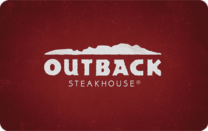 Outback Steakhouse gift card