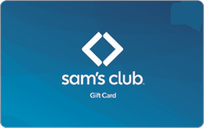 Sam's Club gift card