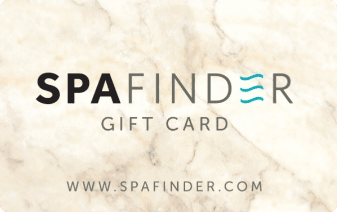SpaFinder gift card
