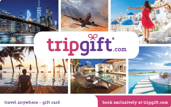 TripGift®  gift card