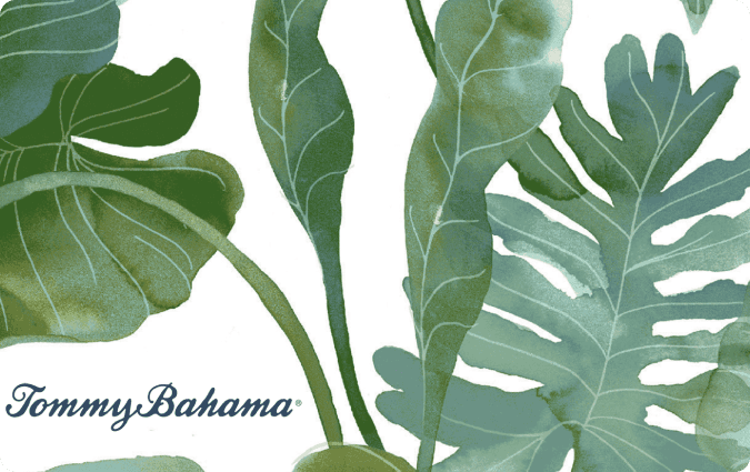 Tommy Bahama  gift card