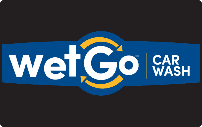 WetGo® Car Wash locations gift card