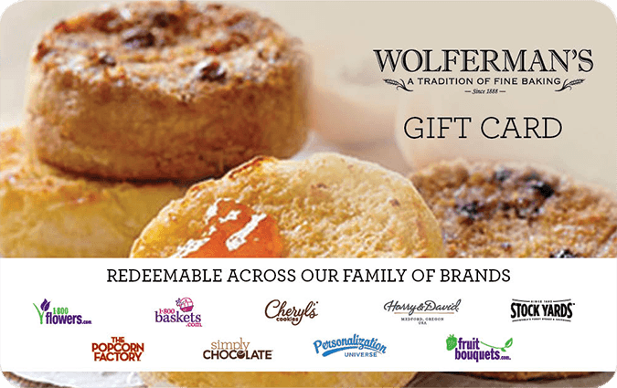 Wolferman’s gift card