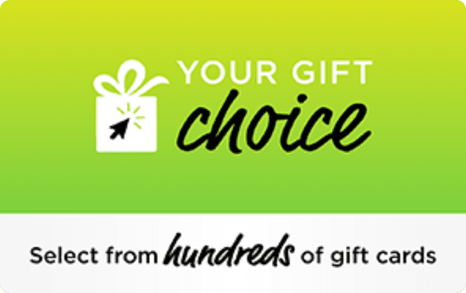 Your Gift Choice gift card