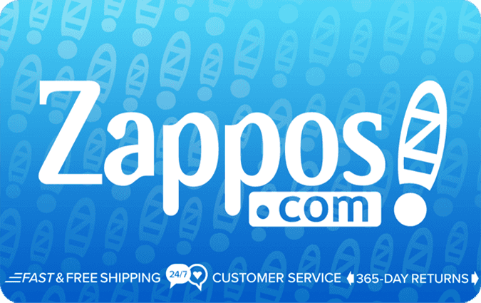 Zappos gift card