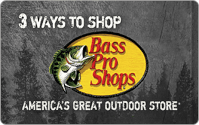 Bass Pro Shops gift card