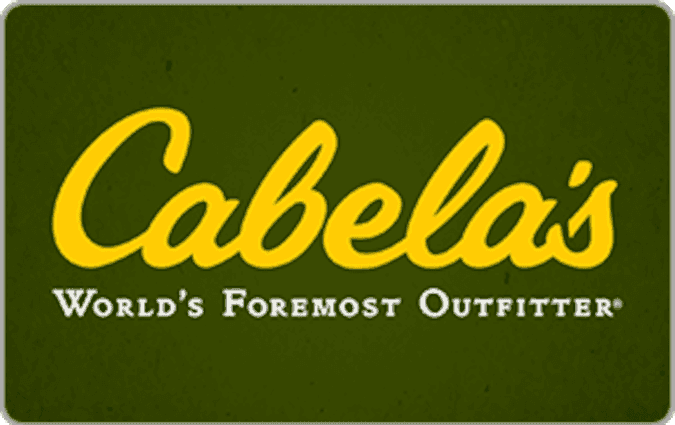 Cabela's gift card