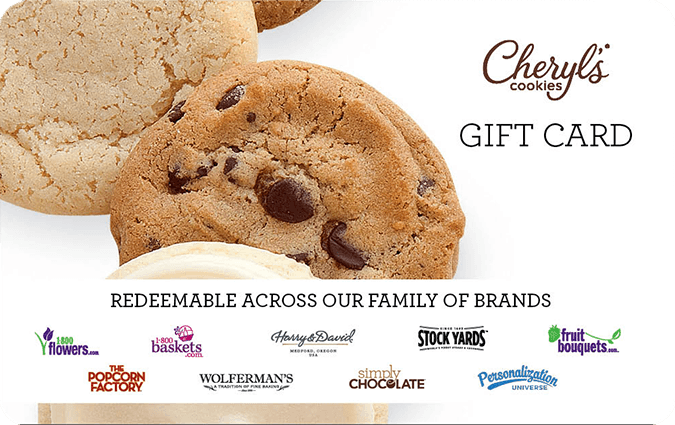 Cheryl’s gift card