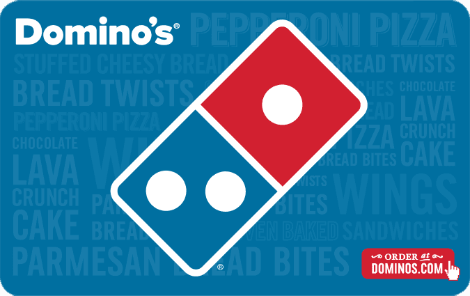 Domino’s gift card