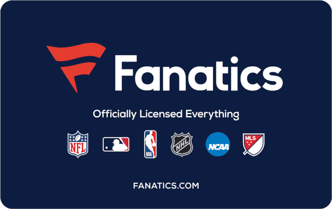 Fanatics gift card