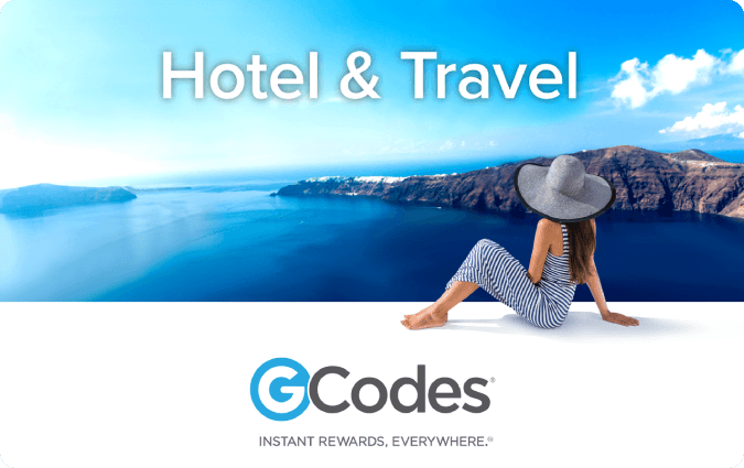 GCodes® Global Hotel & Travel gift card