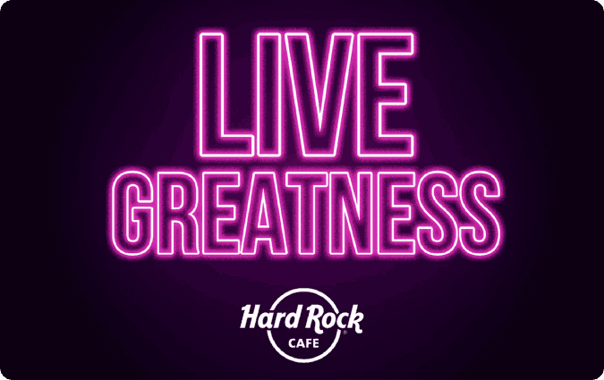 Hard Rock Cafe gift card