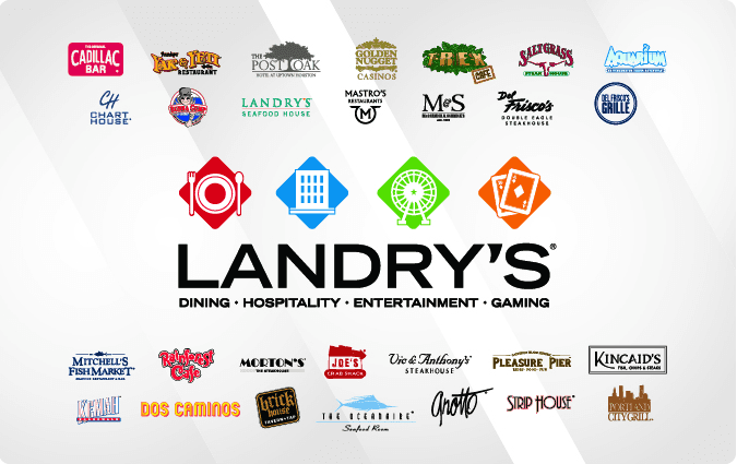 Landry’s Restaurants gift card