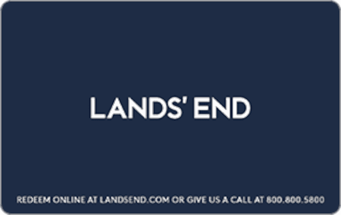 Land's End gift card