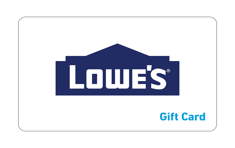 Lowe's gift card