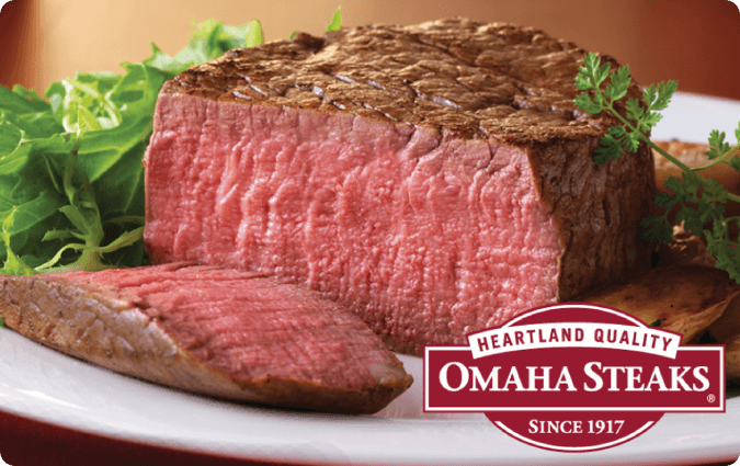 Omaha Steaks gift card