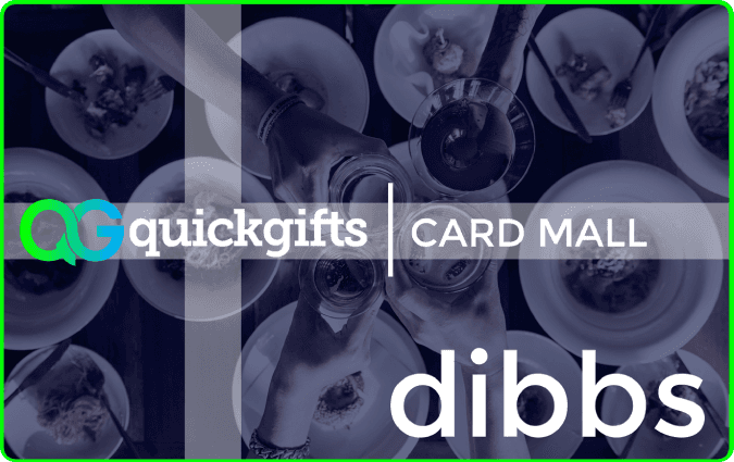QuickGifts Card Mall dibbs gift card