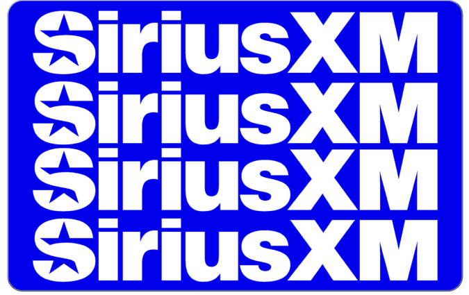 SiriusXM gift card